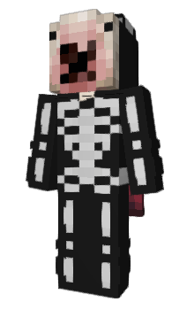 Minecraft скін по ніку PeaceOutBear