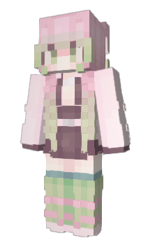 Minecraft skin PeachyDemon