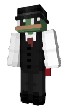 Minecraft скин по нику PepeIsAFrog
