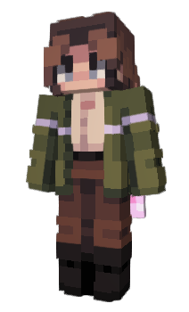 Minecraft skin PigtailTHUNDER