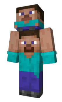 Minecraft скин по нику PipouneGaming