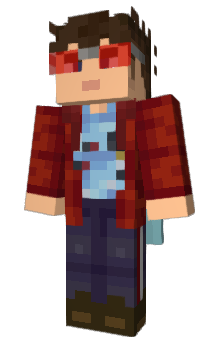Minecraft скин по нику Podd