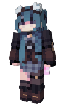 Minecraft skin Poison_Okami