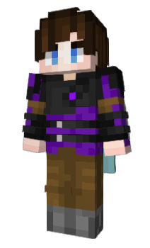 Minecraft скін по ніку Powersshadowss