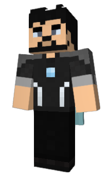 Minecraft скин по нику Powersshadowss