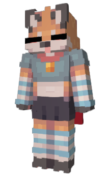 Minecraft скин по нику Powin