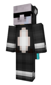 Minecraft skin Przyjezdny