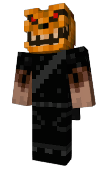 Minecraft скин по нику PumpkinNinja