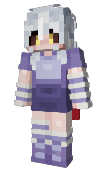 Minecraft skin Purpled__