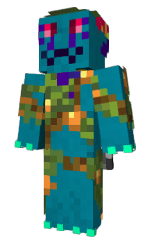 Minecraft скин по нику RedHorns