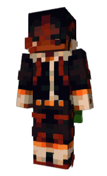 Minecraft скін по ніку Redqcted