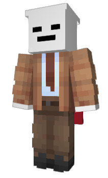 Minecraft skin Rokkiblok