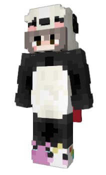 Minecraft скин по нику SamPanda