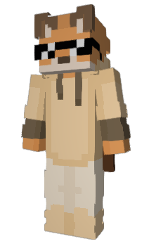 Minecraft skin SerebryaniyVolk