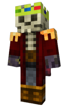 Minecraft скин по нику SkeletonKing260
