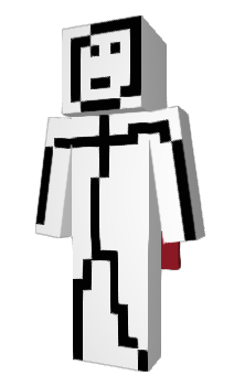 Minecraft skin Skeret