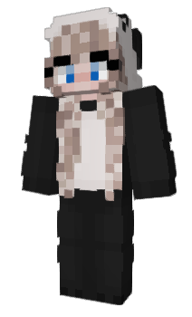 Minecraft скин по нику SkyPirate_girl