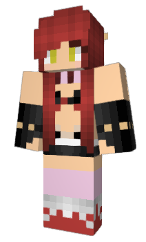 Minecraft skin SkyWolfGirl3422
