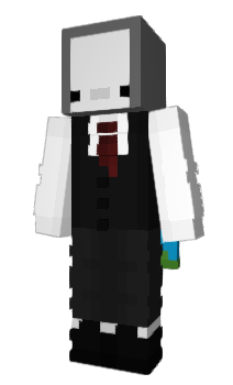 Minecraft скин по нику TOEIC
