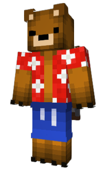 Minecraft скін по ніку TROPIC_BEAR