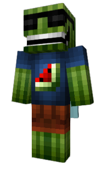 Minecraft skin Th3R3dMan