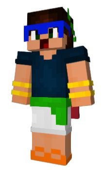 Minecraft скін по ніку TheActualAqua