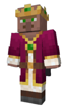 Minecraft скин по нику TheKingVillager