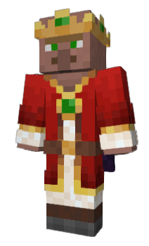Minecraft скин по нику TheKingVillager