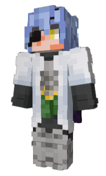 Minecraft скин по нику TheLostInk