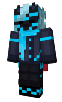 Minecraft скин по нику TheSyanAlfaWolf