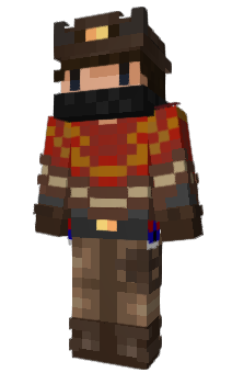 Minecraft скін по ніку Theoreocookie1