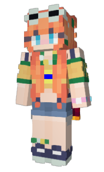 Minecraft skin ThunderPanties