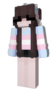 Minecraft скин по нику Trans_RightsBTW