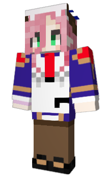 Minecraft скин по нику Utumi_Aoba
