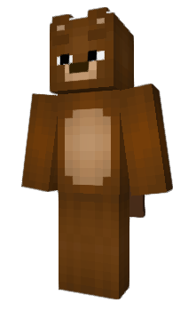 Minecraft скин по нику VeryCoolBear