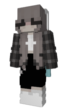 Minecraft скин по нику Violet_37