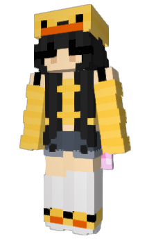 Minecraft скин по нику Violet_37