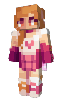 Minecraft скин по нику Violetisredacted