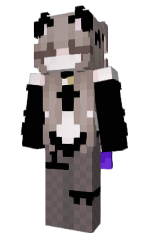 Minecraft skin Vivushka