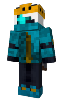 Minecraft скин по нику WarriorWolf859