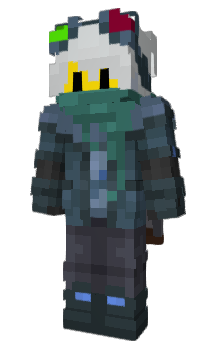 Minecraft скин по нику WarriorWolf859