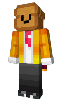 Minecraft скин по нику WholeLottafBread