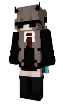 Minecraft скин по нику WolfieH3X