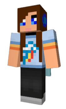 Minecraft skin Yellowflower