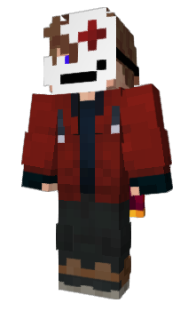 Minecraft скін по ніку YunoYT