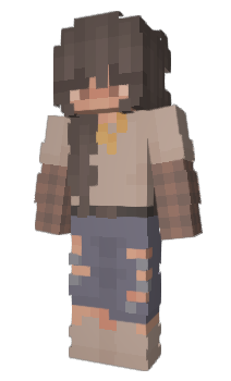 Minecraft скин по нику Zauroczona