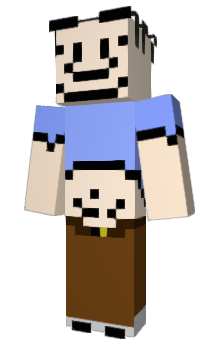 Minecraft skin ZertBurt