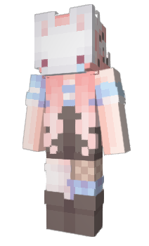 Minecraft skin Zombi_Girl