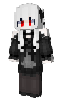 Minecraft скин по нику ZombieChica