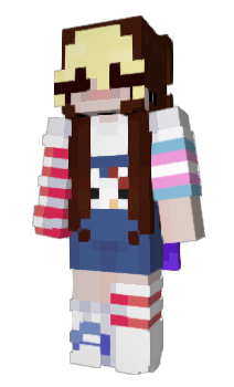 Minecraft скін по ніку amylesbica